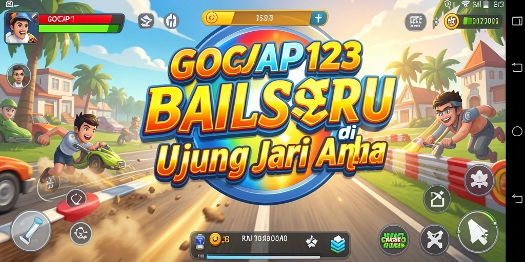 Gameplay seru balapan di GOCAP123 dengan grafik memukau.
