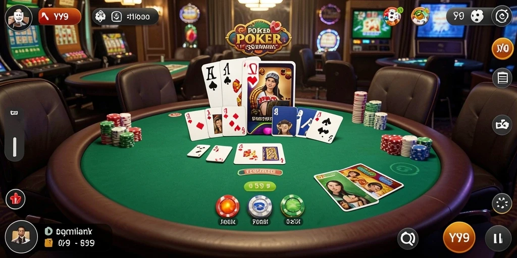 Screenshot gameplay Y89 yang seru dan penuh tantangan di Poker.